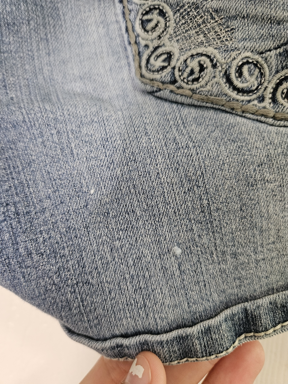 WallFlower Junior's Jean Shorts - Blue - Picture 6 of 9